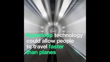Hyperloop technology could allow people to travel faster than planes