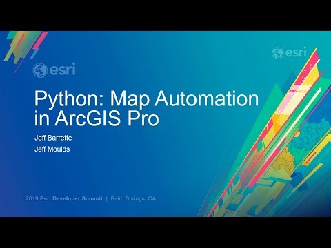 Python: Map Automation in ArcGIS Pro
