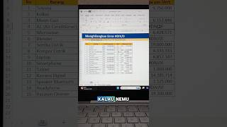 Download Lagu Cara mengatasi error di excel #belajarexcel #excel #microsoftexcel MP3