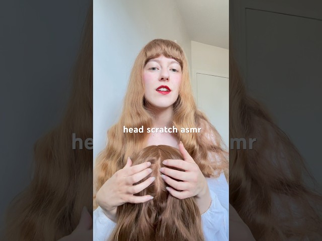 #asmr #hairasmr #roleplayasmr #headmassage #scalpscratch