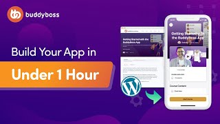 How To Build A BuddyBoss Mobile App In Less Than 1 Hour | BuddyBoss App | No-Code App Builder 2021