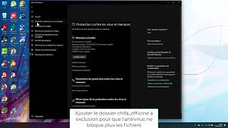 Résoudre le problème du blocage de CHIFA 2 par l'antivirus screenshot 5