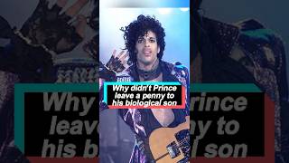 Why didn’t Prince leave a penny to his biological son#celebrity #foryou #usa #fyp