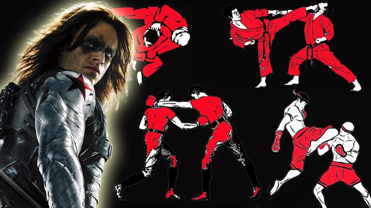 Сколько боевых стилей знает Зимний Солдат в фильме «Сокол и Зимний Солдат»?