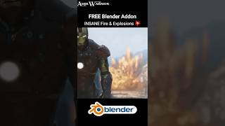 Geometry Nodes Smoke &amp; Fire That Looks Professional #blender #vfx