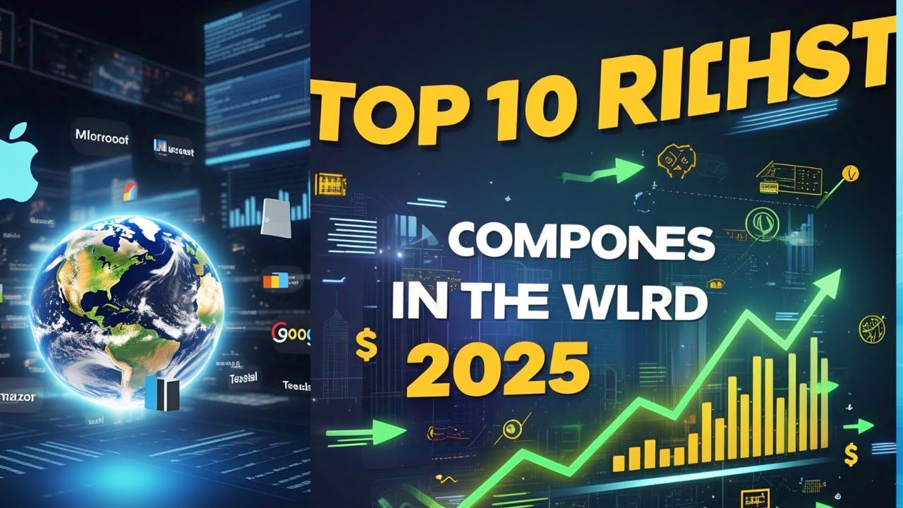 Top 10 Richest Companies in the World 2025 | World's Most Valuable ...