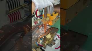 Energy Storage Spot Welding Machine for Central Channel Reinforcement Plate
