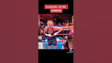 Flashing after winning