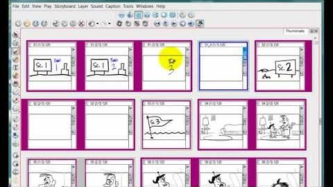 Adding Scenes in Storyboard Pro 4.2