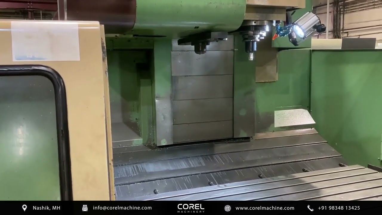 MORI SEIKI MV-65/50 VERTICAL MACHINING CENTER - YouTube
