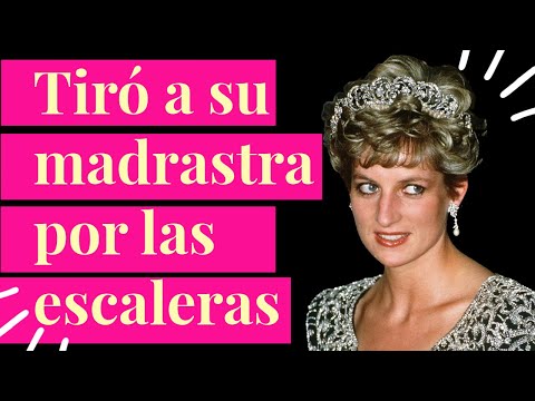 Cuando la Princesa Diana empujó a su madrastra por una escalera