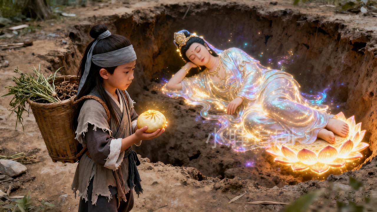 废柴少年深山採藥意外发现个睡美人，获赠大饅頭，吃下後走上人生巔峰#drama  #chinesedrama #精彩热门短剧#大陆剧#爱情 #中国电视剧#movie #奇幻#神话