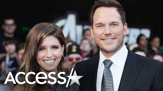 Chris Pratt Wears Socks w\/ Katherine Schwarzenegger's Face On Them