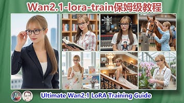 AI视频角色总“变脸”？保姆级Wan2.1 LoRA训练教程，从零打造你的专属数字人|The Ultimate Wan2.1 LoRA Training Guide