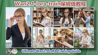 AI视频角色总“变脸”?保姆级Wan2.1 LoRA训练教程,从零打造你的专属数字人|The Ultimate Wan2.1 LoRA Training Guide
