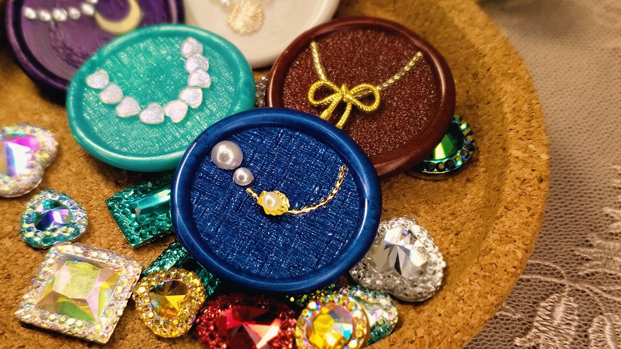 おしゃれするシーリングスタンプ📿