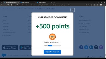Salesforce Trailhead - Get Started with Picklists