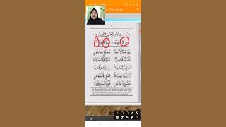 Materi qiroati jilid 5 halaman 1