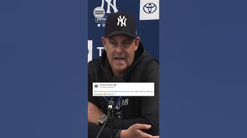Aaron Boone remarks that the #yankees  are “Hell-bent on being a champion”😤 #repbx