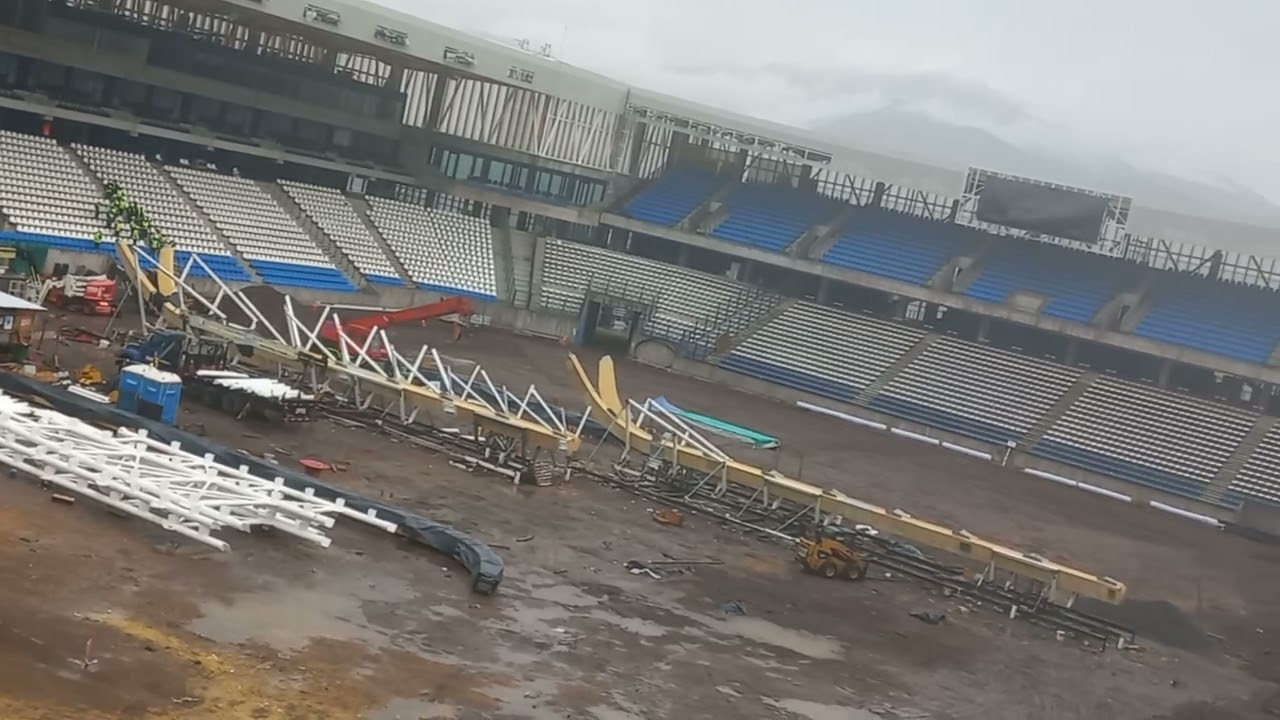 Avances Construcción Del estadio y universidad de católica