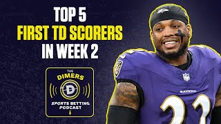 Best NFL Touchdown Picks in Week 2 featuring Derrick Henry, Jonathan Taylor | Dimers Betting Podcast
