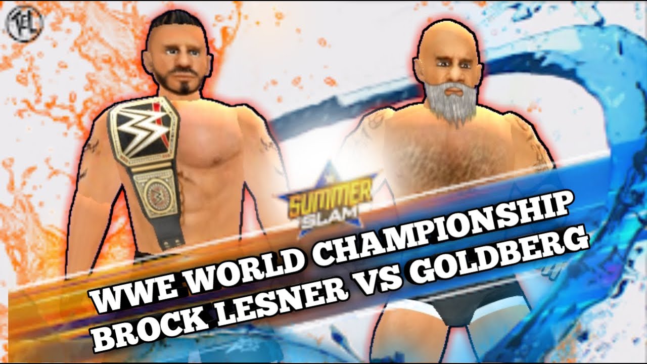 Brock Lesnar vs GOLDBERG | Wwe World Championship | wwe summer Slam 2021 | wr3d summer Slam arena