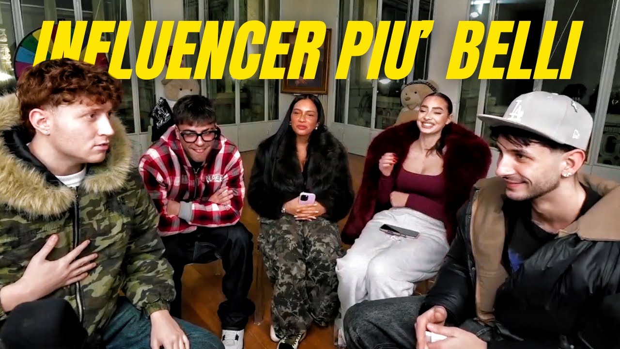 INFLUENCER ITALIANI PIU' BELLI SECONDO TESSA, DRE E BEATRICE!!!