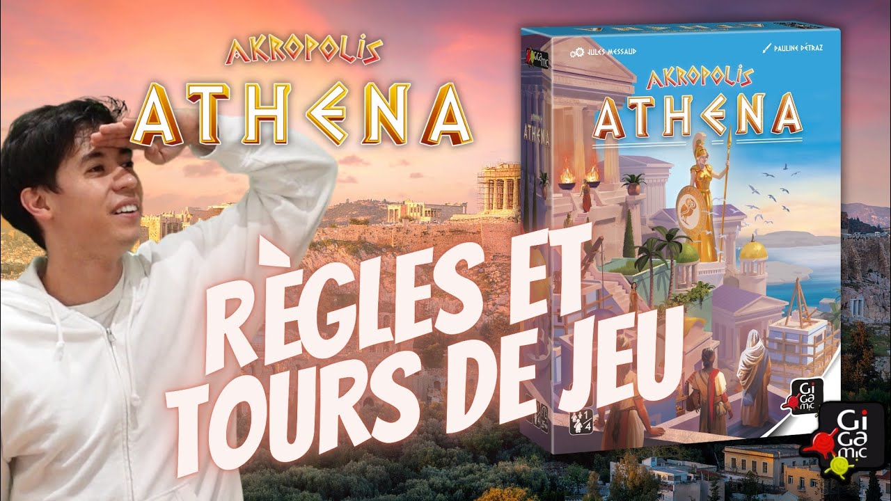 Akropolis Athena - Règles et Tours de jeu - YouTube