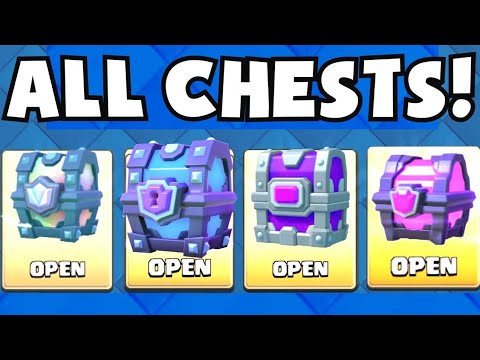 The biggest chest opening in cr- მაქსიმალურად ბევრი ყუთის გახსნა