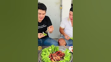 Bạch Tuộc Nướng Sa Tế Siêu Cay Ngon Khó Tã #kimvangtv