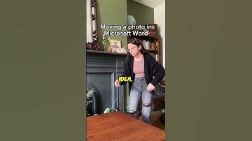 Moving a Photo in Microsoft Word (@jessandquinn) #shorts