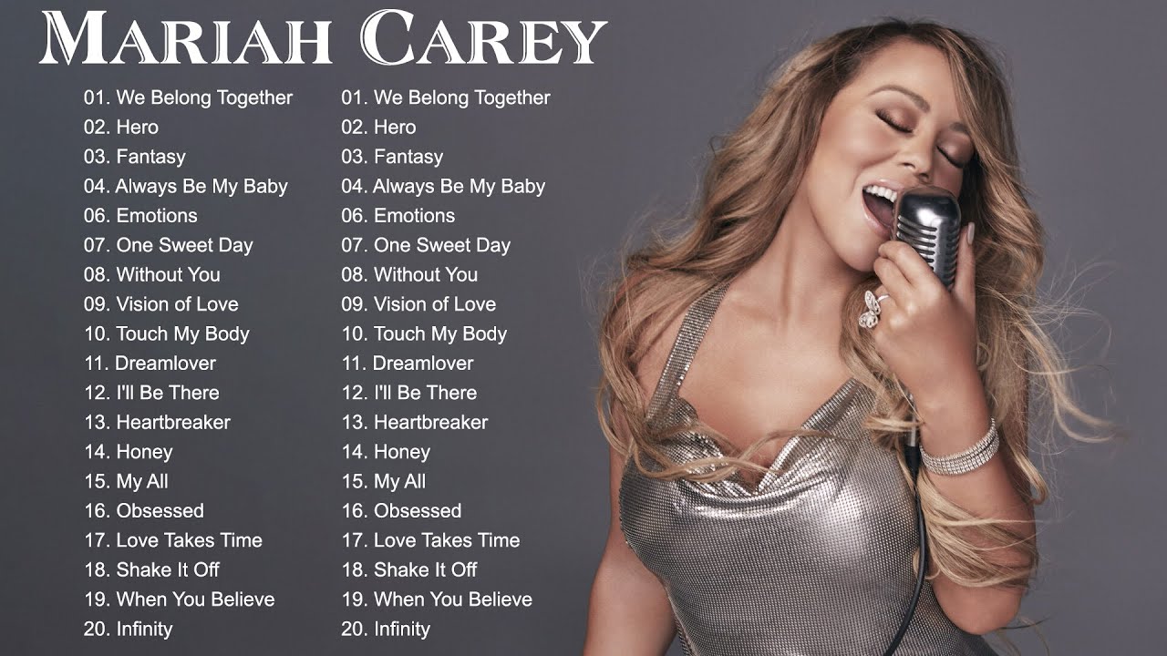 Legendary Divas  Mariah Carey  Greatest Hits Full Album