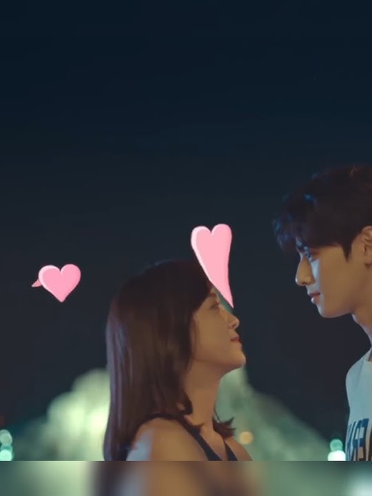 LOTTE WATER PARK 🏞️ part 4 and last part🤞😜 Cha Eun Wo and Kim Sejeong ❤️😚#koreanlovestory #romantic