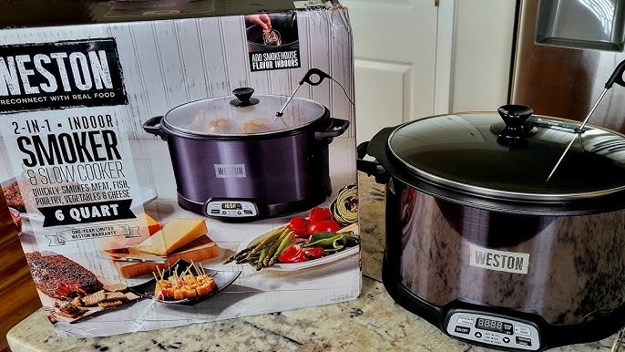 PRESTO ELECTRIC INDOOR SMOKER & SLOW COOKER/DEMONSTRATION - #2210