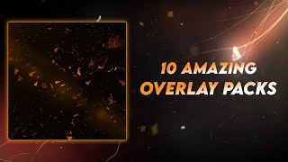 Alightmotion 10 Amazing overlay packs | new overlay | malayalam