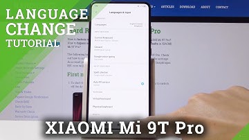 How to Set Up Language in Xiaomi Mi 9T Pro - Change Language