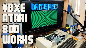 VBXE Atari 800 Fixed and Fully Working
