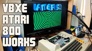 VBXE Atari 800 Fixed and Fully Working