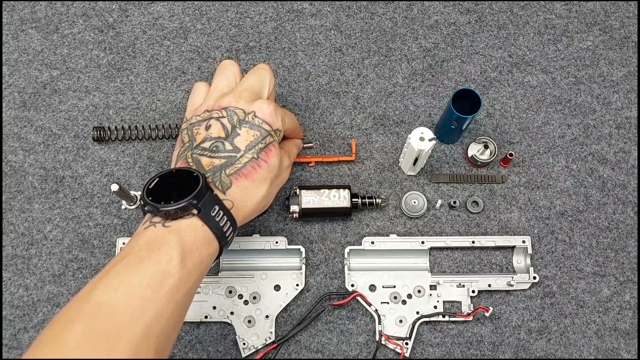 Airsoft Full Custom in 4 Minute - ASMR 🔥