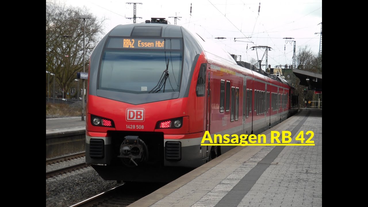 Ansagen aus der RB 42 | ICE NRW