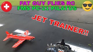 FMS PC-21 Pilatus-Getting to Know this Stable Bird-by Fat Guy Flies Rc
