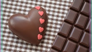 СЕРДЦЕ ИЗ ШОКОЛАДА. Heart of Chocolate. Своими руками