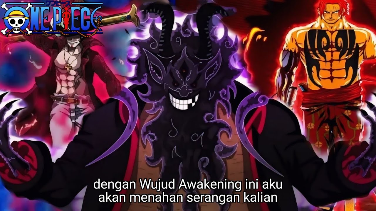 ONE PIECE TERBARU - TEBASAN TERKUAT SHANKS & MIHAWK MEMBUAT KUROHIGE TERPOJOK! 2 YONKOU FULL HAKI