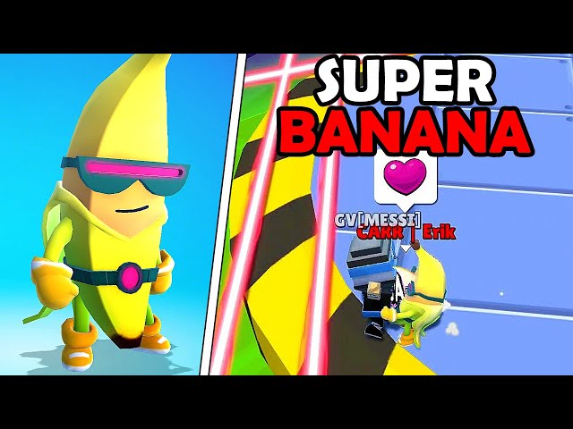Evento Secreto no Stumble Guys 0.55 com Novas Skins de Banana - Dluz Games