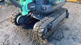 確認動画】可変脚 KOBELCO コベルコ SK005ミニユンボ ユンボ 油圧