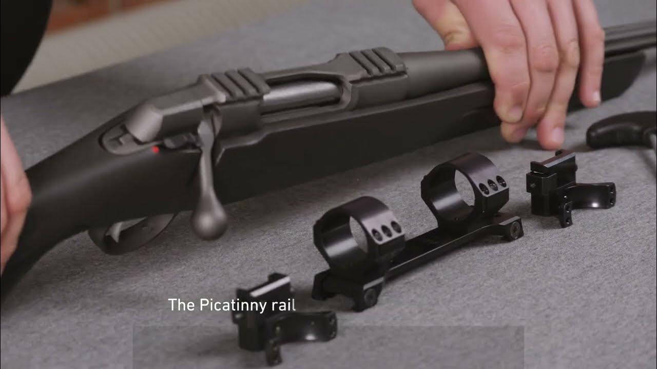 SAKO 90 Picatinny Scope Mounting YouTube