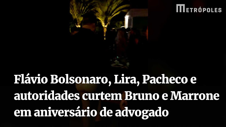 Flávio Bolsonaro, Lira, Pacheco e autoridades curtem Bruno e Marrone em aniversário de advogado