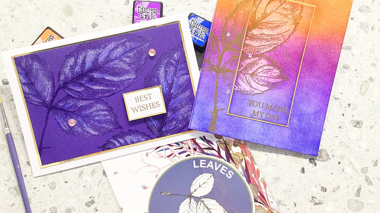 Watercolouring and Stamping Techniques with Toni Darroch from Stamps By