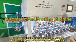 Automatic Pad Printing Machine: Full-Automatic Bottle Printing Solution (Servo Motor + PLC Control)
