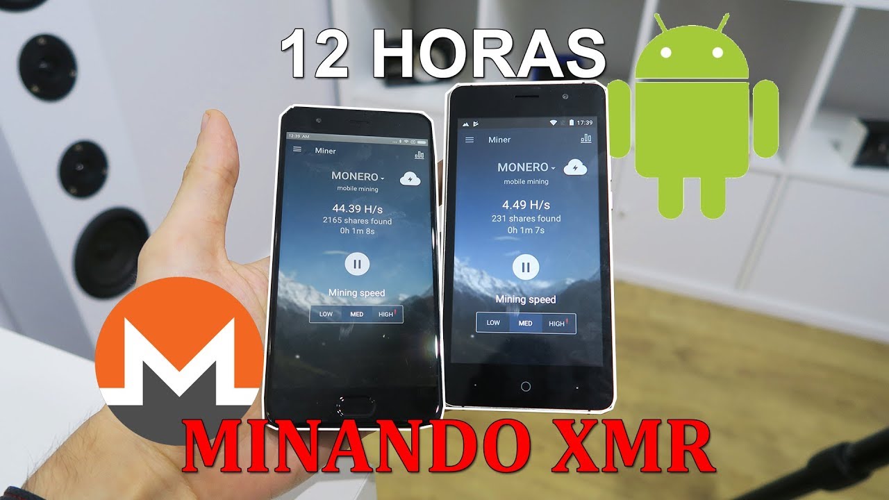12 horas minando criptomonedas con dos móviles Android ¿es rentable?
